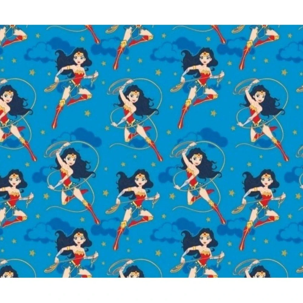 New Wonder Women Fabric 100% Quilting Cotton 36